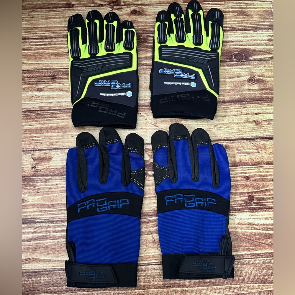 ProGrip Blue Work Gloves (Pair)